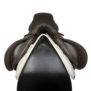 Saddles Direct Precision Jump Brown 17.5" W