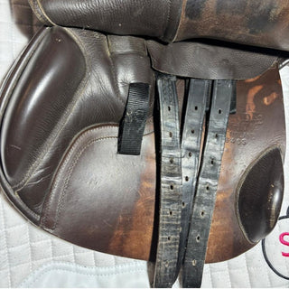 Albion K2 ADJUSTA Jump Brown 17.5" MW 7 | Saddles Direct