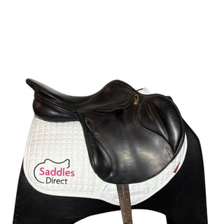 Albion Kontact Adjusta Jump Brown 17.5" MW 2 | Saddles Direct