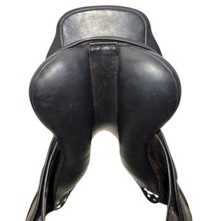 Albion Kontact Adjusta Jump Brown 17.5" MW 6 | Saddles Direct