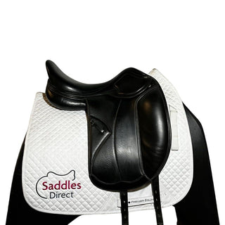 Amerigo Cortina Pinerolo Dressage Black 17" +2 W 2 | Saddles Direct