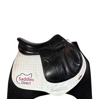 Amerigo Pinerolo Custom 2 Panel Jump Black 18" MW 2 | Saddles Direct