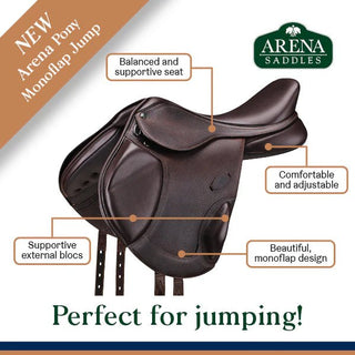 Arena Pony Monoflap Jump 7 | Saddles Direct