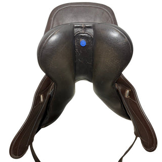 Barnsby I - Tree Monoflap Jump Brown 17" W 7 | Saddles Direct