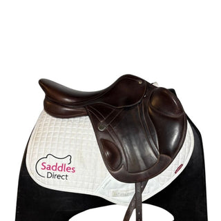 Bates Advanta Jump Brown 17.5" ADJ 2 | Saddles Direct