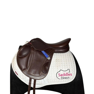 Bates Advanta Monoflap Event Jump Brown 17" ADJ 1 | Saddles Direct