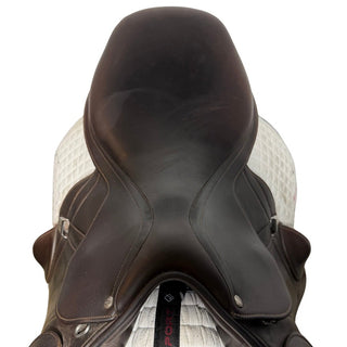 Bates Advanta monoflap Jump Brown 17" ADJ 4 | Saddles Direct