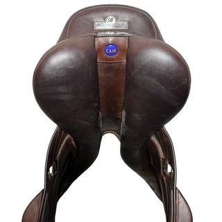 Bates Advanta monoflap Jump Brown 17" ADJ 7 | Saddles Direct