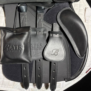 Bates All Purpose GP Heritage Black 16.5" ADJ 8 | Saddles Direct
