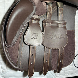 Bates All Purpose GP Heritage Brown 17.5" ADJ 7 | Saddles Direct