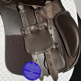 Bates All Purpose GP Square Cantle Brown 17" ADJ 7 | Saddles Direct