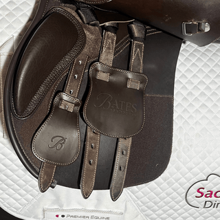 Bates All Purpose GP Square Cantle Brown 17" ADJ 6 | Saddles Direct