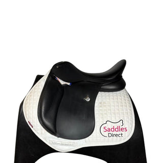 Bates All Purpose VSD Heritage Leather Black 17.5" ADJ 1 | Saddles Direct