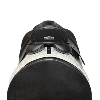 Bates All Purpose VSD Heritage Leather Black 17.5" ADJ 5 | Saddles Direct