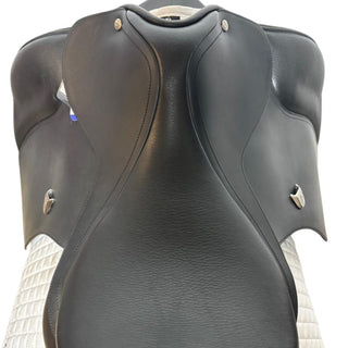 Bates All Purpose VSD Heritage Leather Black 17.5" ADJ 6 | Saddles Direct