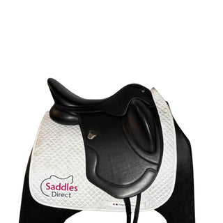 Bates Artiste Monoflap Dressage Black Size 2 ADJ 2 | Saddles Direct