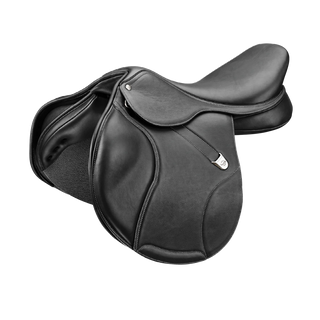 Bates Elevation+ Deep Seat Jump Luxe Leather 1 | Saddles Direct