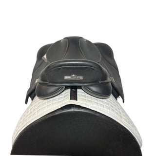 Bates Elevation Deep Seat Opulence Leather Black 17.5" ADJ 4 | Saddles Direct