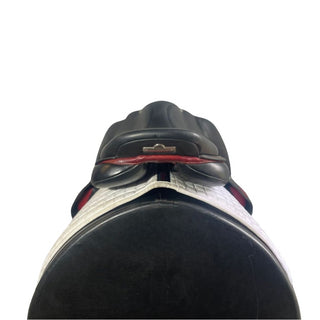 Bates Victrix Jump Black & Red 17" ADJ 4 | Saddles Direct