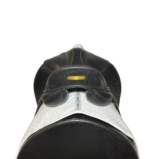 Childeric DSC Monoflap Dressage Black 17.5" W 4 | Saddles Direct