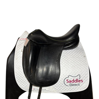 Childeric DSC Monoflap Dressage Black 17.5" W 1 | Saddles Direct