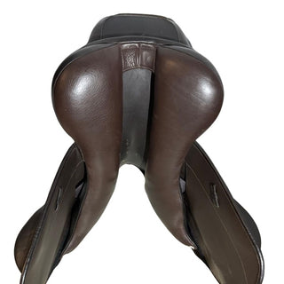 Chunky Monkey Monoflap Jump Brown 17.5" MW 5 | Saddles Direct