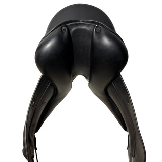 Equipe Emporio Dressage Black 17" +2 W 7 | Saddles Direct