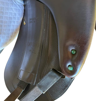 Equipe Emporio Dressage Brown 16.5" +2 W 6 | Saddles Direct