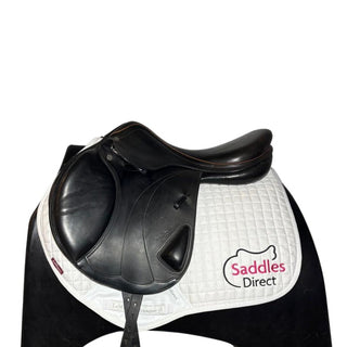 Equipe Expression Monoflap Jump Black 17.5" M 1 | Saddles Direct