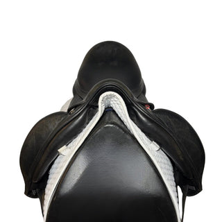 Equipe Olympia Monoflap Dressage Black 17" +2.5 XW 3 | Saddles Direct