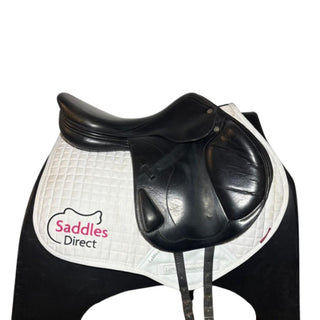 Equipe Synergy Monoflap Jump Black 17.5" M 2 | Saddles Direct