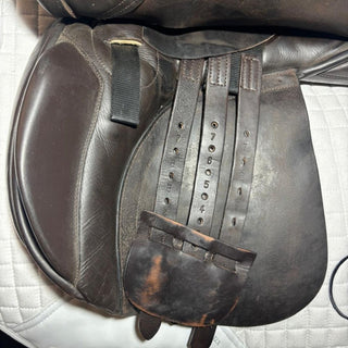 Exselle GP Brown 17.5" MW 5 | Saddles Direct