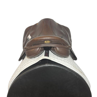 Fairfax Classic Dual Flap Jump Brown 17" ADJ 5 | Saddles Direct