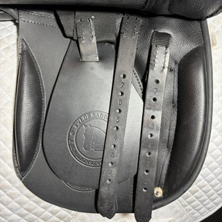 Fylde Symonds Designer Saddlery Ray Working Hunter/Show Black 16.5" W 8 | Saddles Direct