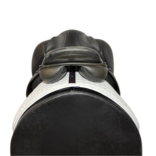 GFS Dual flap with long girth straps Jump Black 17.5" ADJ 5 | Saddles Direct