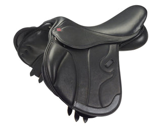 GFS Monarch Cob Jump S666 Black 17.5" ADJ 2 | Saddles Direct