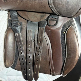 GFS Monarch S602 GP Brown 17.5" ADJ 8 | Saddles Direct