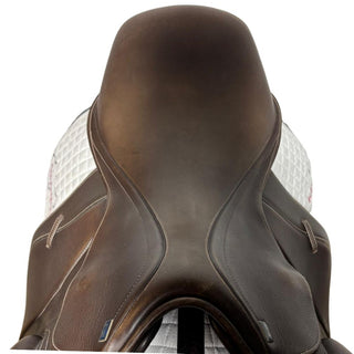 GFS Monarch S665 Jump Brown 17.5" ADJ 4 | Saddles Direct