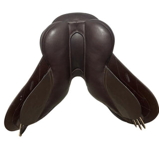 GFS Premier Jump Flat Seat *NEW* Brown 16.5" ADJ 9 | Saddles Direct