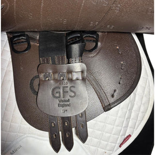 GFS Premier Jump Semi Deep Seat Brown 17” ADJ 6 | Saddles Direct