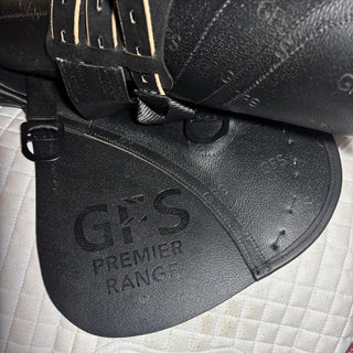GFS Premier Jump Semi Flat Seat *NEW* Black 16.5" ADJ 8 | Saddles Direct