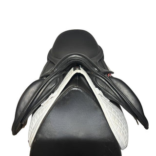 GFS Premier Jump Semi Flat Seat *NEW* Black 16.5" ADJ 3 | Saddles Direct