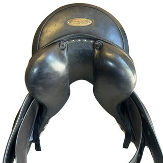 Harry Dabbs Elegant Dressage Black 17" XW 7 | Saddles Direct