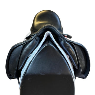 Harry Dabbs Elegant Dressage Black 17" XW 3 | Saddles Direct