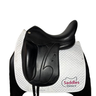 Harry Dabbs Grace Platinum Dressage Black 17.5" XW 1 | Saddles Direct