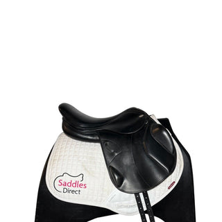 Harry Dabbs Monoflap IB Tree Jump Black 17.5" W 2 | Saddles Direct