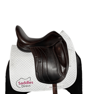 Harry Dabbs Platinum Mariella Monoflap Dressage Avant Tree Brown 18" W 2 | Saddles Direct