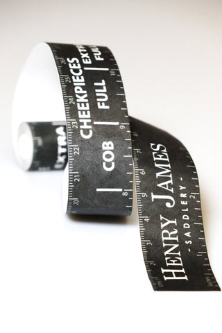 Henry James Saddlery Bridle Fitting Tape Measure 1 | Saddles Direct
