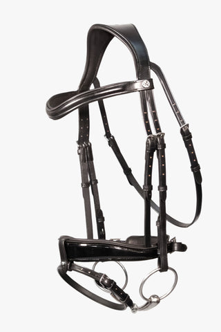 Henry James Saddlery Patent Dressage Bridle 1 | Saddles Direct