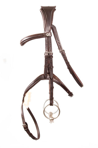 Henry James Saddlery Sheepskin Grackle Bridle 4 | Saddles Direct